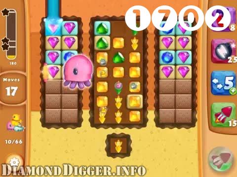 Diamond Digger Saga : Level 1702 – Videos, Cheats, Tips and Tricks