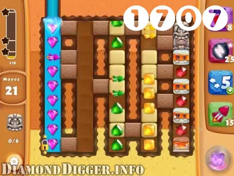 Diamond Digger Saga : Level 1707 – Videos, Cheats, Tips and Tricks