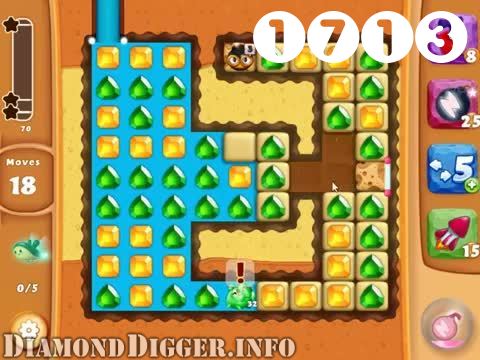 Diamond Digger Saga : Level 1713 – Videos, Cheats, Tips and Tricks