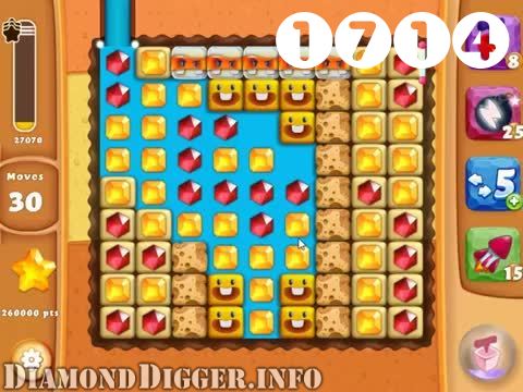 Diamond Digger Saga : Level 1714 – Videos, Cheats, Tips and Tricks
