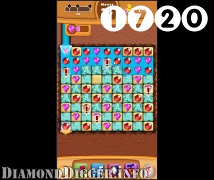 Diamond Digger Saga : Level 1720 – Videos, Cheats, Tips and Tricks