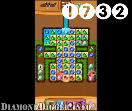 Diamond Digger Saga : Level 1732 – Videos, Cheats, Tips and Tricks