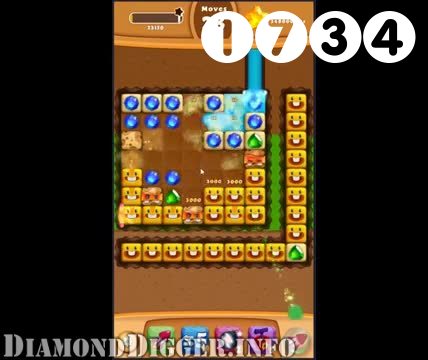 Diamond Digger Saga : Level 1734 – Videos, Cheats, Tips and Tricks