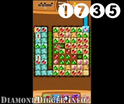 Diamond Digger Saga : Level 1735 – Videos, Cheats, Tips and Tricks
