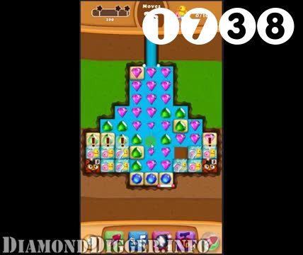 Diamond Digger Saga : Level 1738 – Videos, Cheats, Tips and Tricks