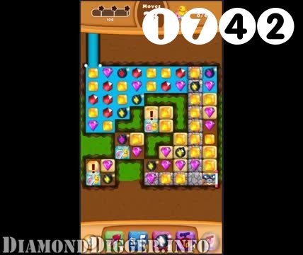 Diamond Digger Saga : Level 1742 – Videos, Cheats, Tips and Tricks