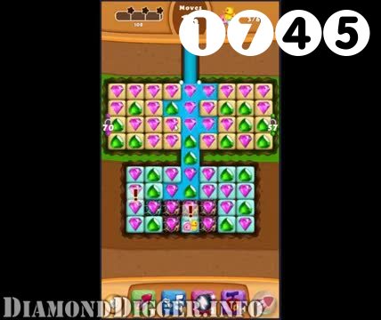 Diamond Digger Saga : Level 1745 – Videos, Cheats, Tips and Tricks