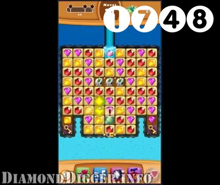 Diamond Digger Saga : Level 1748 – Videos, Cheats, Tips and Tricks
