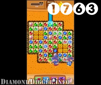 Diamond Digger Saga : Level 1763 – Videos, Cheats, Tips and Tricks