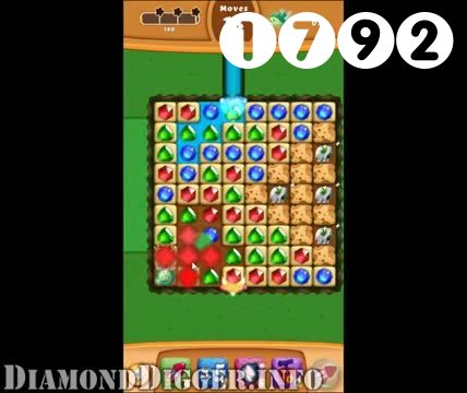 Diamond Digger Saga : Level 1792 – Videos, Cheats, Tips and Tricks