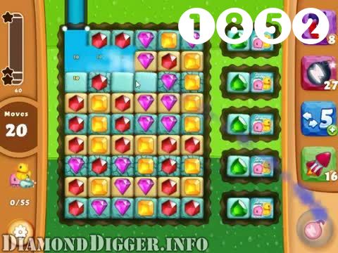 Diamond Digger Saga : Level 1852 – Videos, Cheats, Tips and Tricks