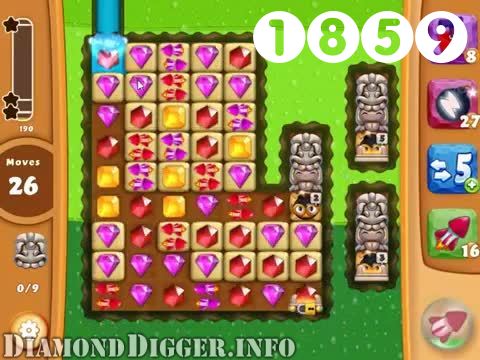 Diamond Digger Saga : Level 1859 – Videos, Cheats, Tips and Tricks