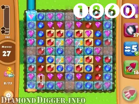 Diamond Digger Saga : Level 1860 – Videos, Cheats, Tips and Tricks