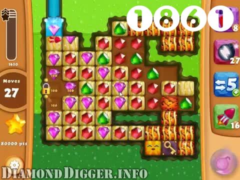 Diamond Digger Saga : Level 1861 – Videos, Cheats, Tips and Tricks
