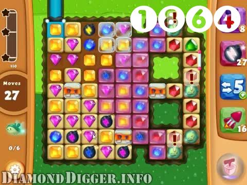 Diamond Digger Saga : Level 1864 – Videos, Cheats, Tips and Tricks
