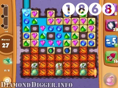 Diamond Digger Saga : Level 1868 – Videos, Cheats, Tips and Tricks