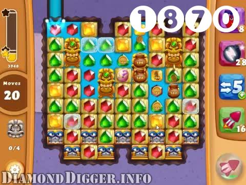 Diamond Digger Saga : Level 1870 – Videos, Cheats, Tips and Tricks