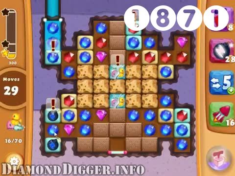 Diamond Digger Saga : Level 1871 – Videos, Cheats, Tips and Tricks