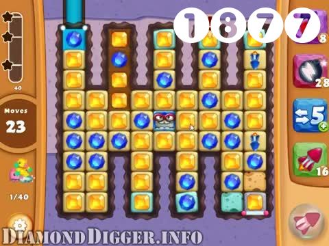 Diamond Digger Saga : Level 1877 – Videos, Cheats, Tips and Tricks