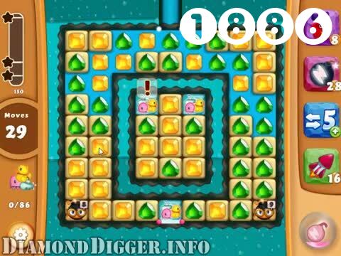 Diamond Digger Saga : Level 1886 – Videos, Cheats, Tips and Tricks