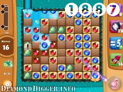 Diamond Digger Saga : Level 1887 – Videos, Cheats, Tips and Tricks
