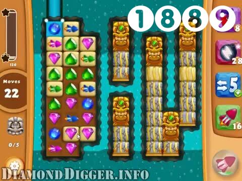 Diamond Digger Saga : Level 1889 – Videos, Cheats, Tips and Tricks