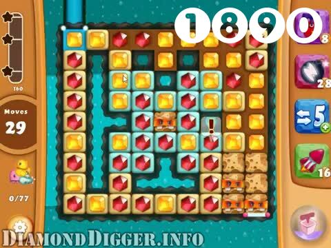 Diamond Digger Saga : Level 1890 – Videos, Cheats, Tips and Tricks