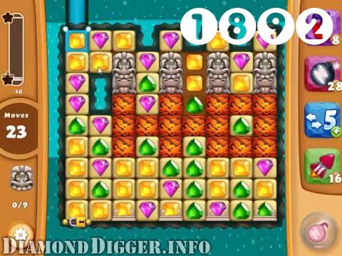 Diamond Digger Saga : Level 1892 – Videos, Cheats, Tips and Tricks