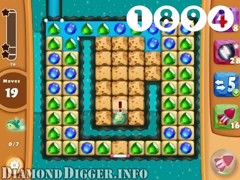 Diamond Digger Saga : Level 1894 – Videos, Cheats, Tips and Tricks