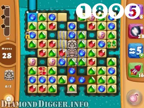 Diamond Digger Saga : Level 1895 – Videos, Cheats, Tips and Tricks