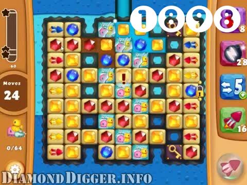 Diamond Digger Saga : Level 1898 – Videos, Cheats, Tips and Tricks