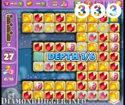 Diamond Digger Saga : Level 333 – Videos, Cheats, Tips and Tricks