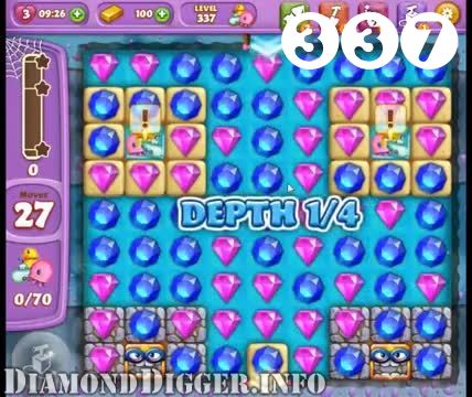 Diamond Digger Saga : Level 337 – Videos, Cheats, Tips and Tricks