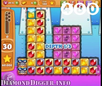 Diamond Digger Saga : Level 480 – Videos, Cheats, Tips and Tricks