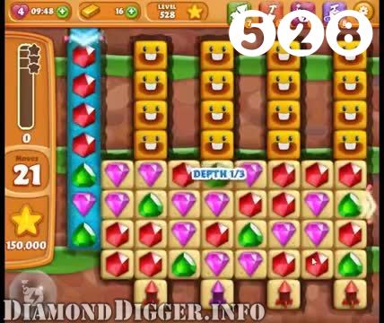 Diamond Digger Saga : Level 528 – Videos, Cheats, Tips and Tricks