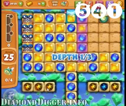 Diamond Digger Saga : Level 541 – Videos, Cheats, Tips and Tricks