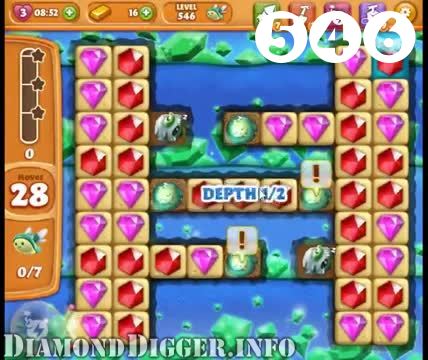 Diamond Digger Saga : Level 546 – Videos, Cheats, Tips and Tricks