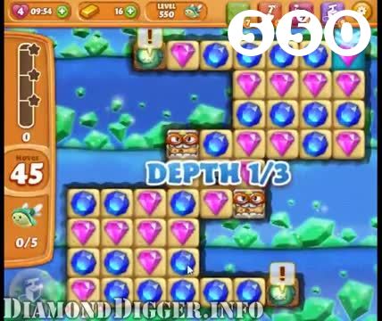 Diamond Digger Saga : Level 550 – Videos, Cheats, Tips and Tricks
