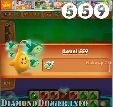 Diamond Digger Saga : Level 559 – Videos, Cheats, Tips and Tricks