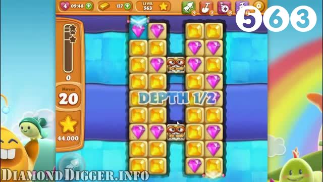 Diamond Digger Saga : Level 563 – Videos, Cheats, Tips and Tricks