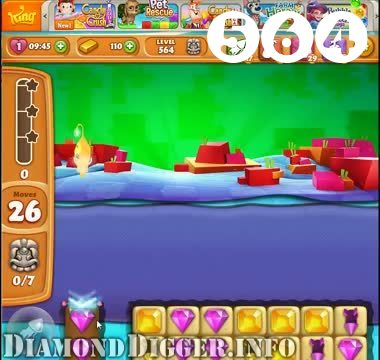 Diamond Digger Saga : Level 564 – Videos, Cheats, Tips and Tricks