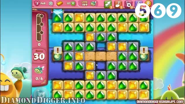 Diamond Digger Saga : Level 569 – Videos, Cheats, Tips and Tricks