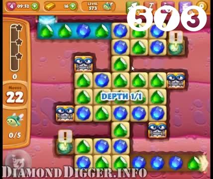 Diamond Digger Saga : Level 573 – Videos, Cheats, Tips and Tricks