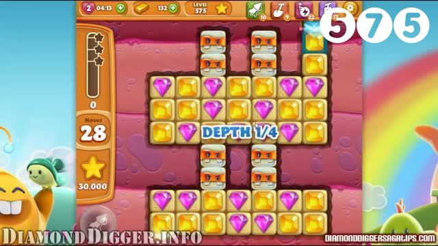 Diamond Digger Saga : Level 575 – Videos, Cheats, Tips and Tricks