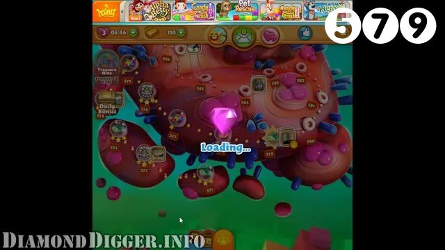 Diamond Digger Saga : Level 579 – Videos, Cheats, Tips and Tricks