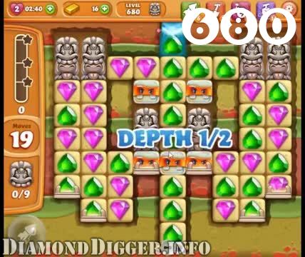 Diamond Digger Saga : Level 680 – Videos, Cheats, Tips and Tricks