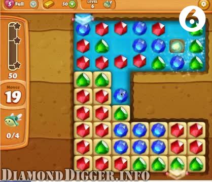 Diamond Digger Saga : Level 6 – Videos, Cheats, Tips and Tricks