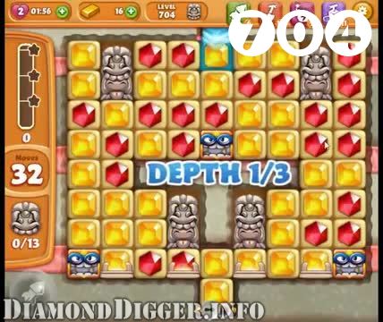 Diamond Digger Saga : Level 704 – Videos, Cheats, Tips and Tricks