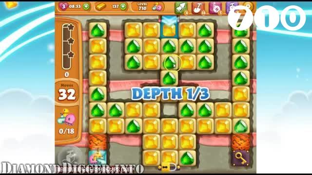 Diamond Digger Saga : Level 710 – Videos, Cheats, Tips and Tricks