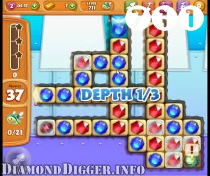 Diamond Digger Saga : Level 711 – Videos, Cheats, Tips and Tricks